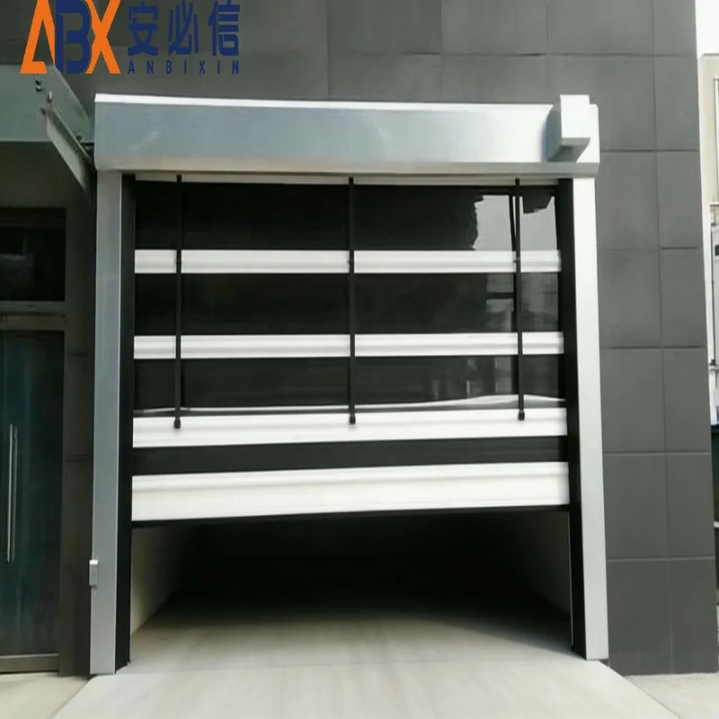 张家口市软帘堆积门